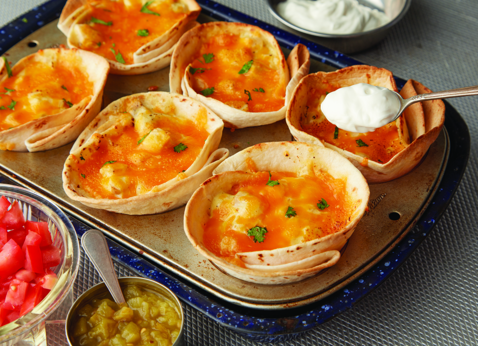 Sour Cream Chicken Fiesta Cups