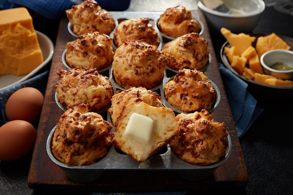 Savory Cheddar Muffins